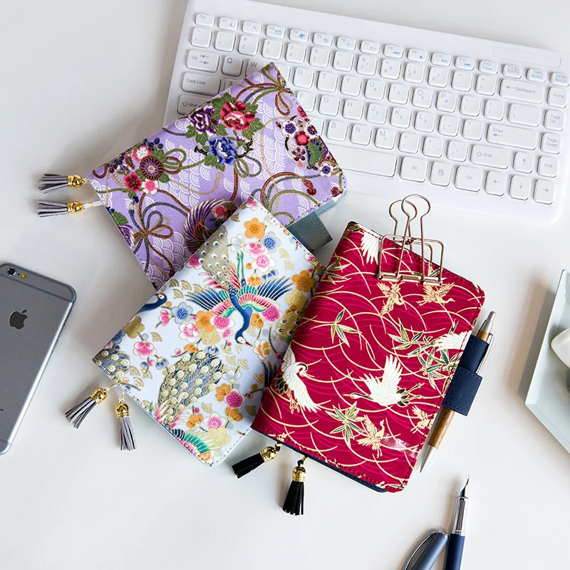 Notebook, Cloth Cover Chinese Style Embroidery Peacock Phoenix Crane Notepad Diary Journal School A5 A6 Wholesale drop shipping
Notebook, Cloth Cover Chinese Style Embroidery Peacock Phoenix Crane Notepad Diary Journal School A5 A6 Wholesale drop shipping