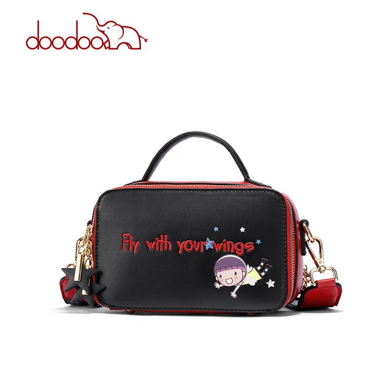 Doodoo Small Leather Women Handbag Female Crossbody Bags Wide Strap Woman Messenger Bags Letter Ladies Clutch Tote Bag Purse Sac
Doodoo Small Leather Women Handbag Female Crossbody Bags Wide Strap Woman Messenger Bags Letter Ladies Clutch Tote Bag Purse Sac