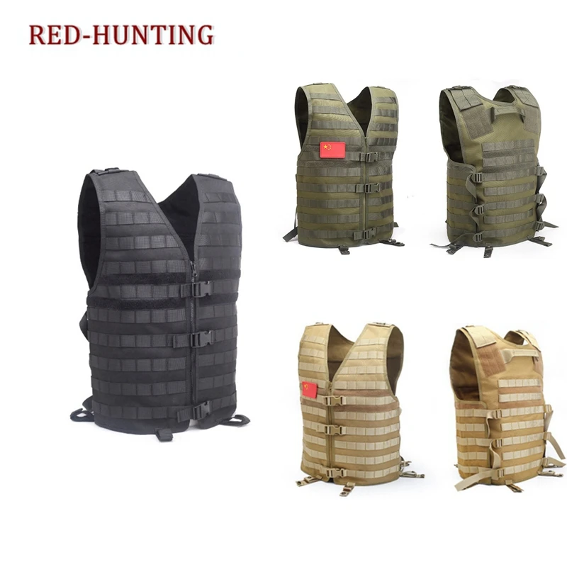 Adjustable Tactical MOLLE Modular Utility Vest with Breathable Mesh Outdoor Hunting Molle Vest Black Green Tan
Adjustable Tactical MOLLE Modular Utility Vest with Breathable Mesh Outdoor Hunting Molle Vest Black Green Tan