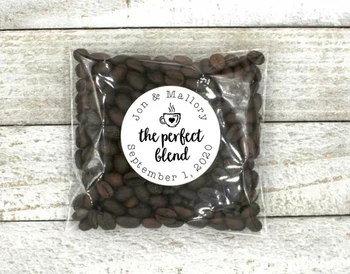 personalized The Perfect Blend White or Kraft brown, bridal shower, coffee tea favor stickers envelop seals tatto
personalized The Perfect Blend White or Kraft brown, bridal shower, coffee tea favor stickers envelop seals tatto