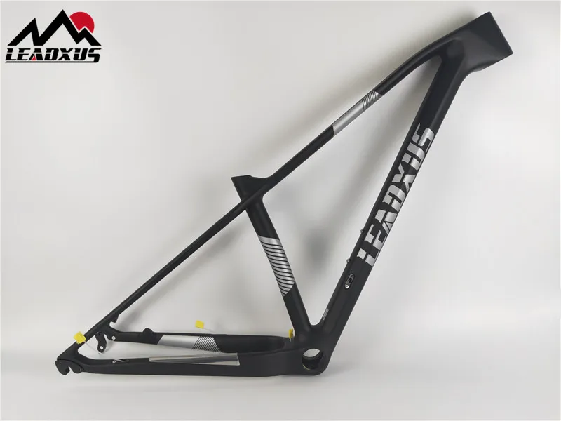 LEADXUS CX200 27.5er T800+T1000 Carbon Fiber MTB Bike Frame Quick Release/Thru Axel 27.5 Inch Carbon Mountain Bicycle Frame
LEADXUS CX200 27.5er T800+T1000 Carbon Fiber MTB Bike Frame Quick Release/Thru Axel 27.5 Inch Carbon Mountain Bicycle Frame