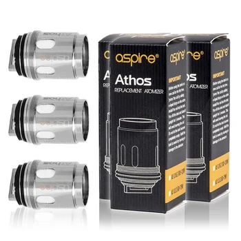 Authentic Aspire Athos A5 0.16 ohm 100W-120W Coil Head (3 Pieces) for Athos Atomizer Tank
Authentic Aspire Athos A5 0.16 ohm 100W-120W Coil Head (3 Pieces) for Athos Atomizer Tank