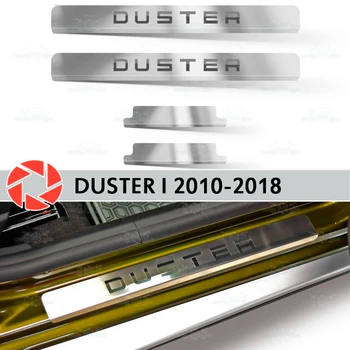 Door sills for Renault Duster 2010-2018 step plate inner trim accessories protection scuff car styling decoration
Door sills for Renault Duster 2010-2018 step plate inner trim accessories protection scuff car styling decoration