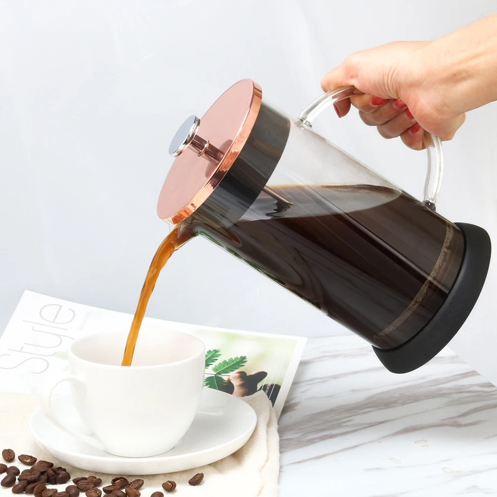 1000mL Stainless Steel Coffee Plunger French Press Coffee Pot Coffee Filter Baskets Tea Maker Double Wall French Cafetiere
1000mL Stainless Steel Coffee Plunger French Press Coffee Pot Coffee Filter Baskets Tea Maker Double Wall French Cafetiere