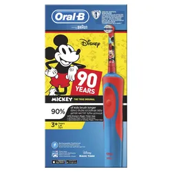 Детская электрическая зубная щетка Oral-B Stages Power Микки 3+