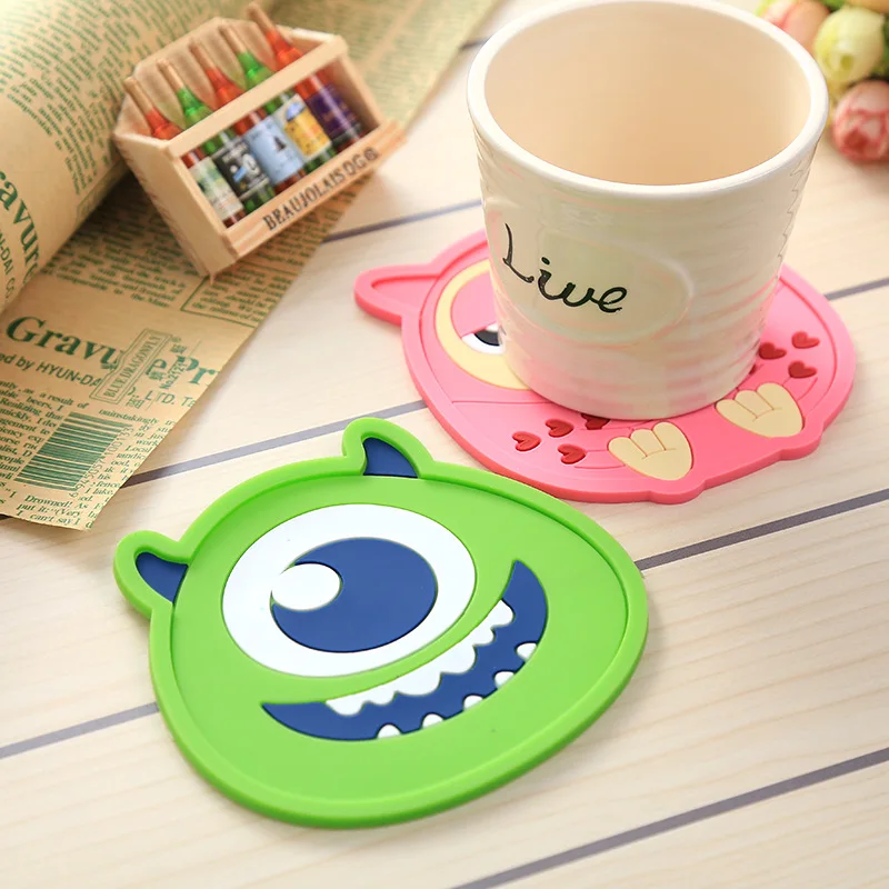 1Pc Cartoon Silicone Dining Table Placemat Coaster Animal Owl Totoro Minions Kitty Drink Pads Bar Mug Mat Kitchen Accessories
1Pc Cartoon Silicone Dining Table Placemat Coaster Animal Owl Totoro Minions Kitty Drink Pads Bar Mug Mat Kitchen Accessories