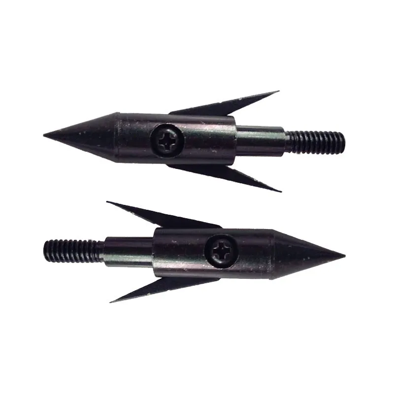 12pcs Archery Bowfishing Arrowhead Screw Fishing Broadhead Arrow Tips 2 Blades Archery Hunting Arrow Points
12pcs Archery Bowfishing Arrowhead Screw Fishing Broadhead Arrow Tips 2 Blades Archery Hunting Arrow Points