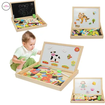 Umu 3 Styles Drawing Writing Board Magnetic Puzzle Double Easel Kid Wooden Toy Gift Children Intelligence Development Toy
Umu 3 Styles Drawing Writing Board Magnetic Puzzle Double Easel Kid Wooden Toy Gift Children Intelligence Development Toy
