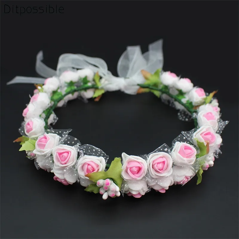 Ditpossible new fashion rose flowers hairbands women wedding hair accessories girls floral headbands crown
Ditpossible new fashion rose flowers hairbands women wedding hair accessories girls floral headbands crown