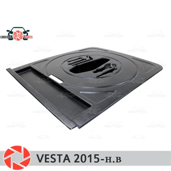 For Lada Vesta 2015- organizer top position in trunk compartment wheel protection cover car styling accessories guard
For Lada Vesta 2015- organizer top position in trunk compartment wheel protection cover car styling accessories guard