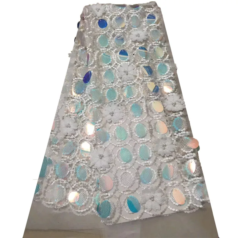 White Large Sequin Design Wedding Lace French Party Dress Tulle Lace Fabric Latest 3D Flowers African Beads Lace Fabric X882-4
White Large Sequin Design Wedding Lace French Party Dress Tulle Lace Fabric Latest 3D Flowers African Beads Lace Fabric X882-4