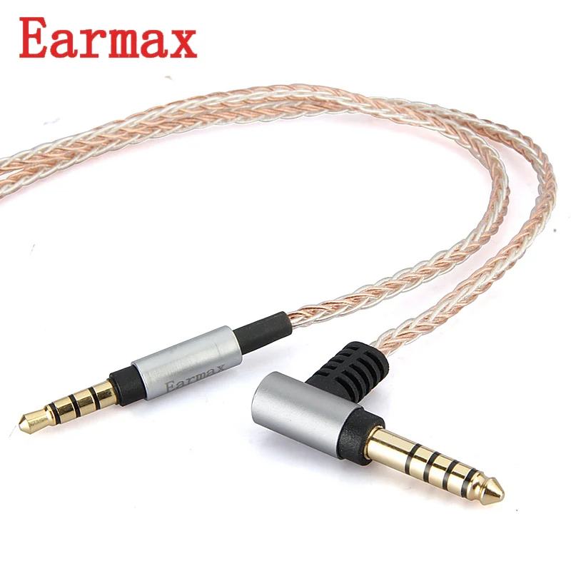 Earmax 4.4mm Headphone Cable OCC Silver Plating HIFI Audio Cable Replacement For MDR1A/1ADAC/1ABT For Solo2 MSR7 SR5 120cm/180cm
Earmax 4.4mm Headphone Cable OCC Silver Plating HIFI Audio Cable Replacement For MDR1A/1ADAC/1ABT For Solo2 MSR7 SR5 120cm/180cm
