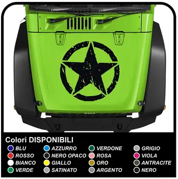 sticker to be affixed to the bonnet. star worn effect sticker decals for wrangler
sticker to be affixed to the bonnet. star worn effect sticker decals for wrangler