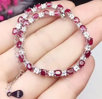 Ruby bracelet Free shipping Natural real ruby 925 sterling silver 0.55ct*23pcs gemstone Fine jewelry #SB1892917
Ruby bracelet Free shipping Natural real ruby 925 sterling silver 0.55ct*23pcs gemstone Fine jewelry #SB1892917