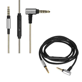 Replace upgrade Silver coated Audio Cable with Remote Mic For Hifiman Edition S Deva headphones
Replace upgrade Silver coated Audio Cable with Remote Mic For Hifiman Edition S Deva headphones