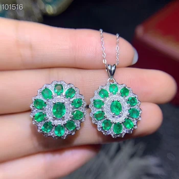 KJJEAXCMY boutique jewels 925 sterling silver inlaid natural emerald lady pendant necklace ring taoz support detection
KJJEAXCMY boutique jewels 925 sterling silver inlaid natural emerald lady pendant necklace ring taoz support detection