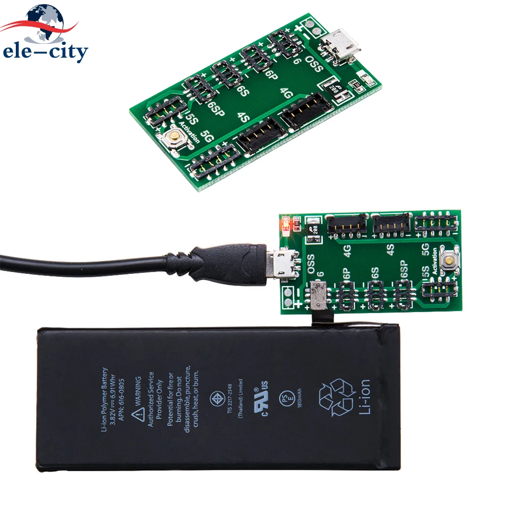 Battery Charging Activation Board Plate for iPhone 4G/4S/5G/5C/5S/SE/6/6 Plus/6S/6S Plus/7/7 Plus Only the Plate NO USB Cable
Battery Charging Activation Board Plate for iPhone 4G/4S/5G/5C/5S/SE/6/6 Plus/6S/6S Plus/7/7 Plus Only the Plate NO USB Cable