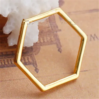 8Seasons Zinc Based Alloy Connectors Findings Honeycomb Gold Plated Hollow DIY Components 22mm( 7/8") x 20mm( 6/8"), 20 PCs 
8Seasons Zinc Based Alloy Connectors Findings Honeycomb Gold Plated Hollow DIY Components 22mm( 7/8") x 20mm( 6/8"), 20 PCs