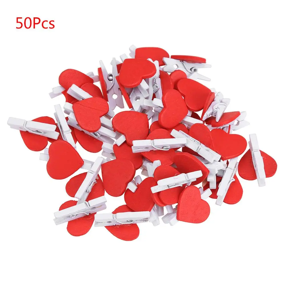 50pcs Mini Heart Love Wooden Clothes Photo Paper Peg Pin Clothespin Craft Hot Postcard Clips Home Wedding Gifts Decor Supplies
50pcs Mini Heart Love Wooden Clothes Photo Paper Peg Pin Clothespin Craft Hot Postcard Clips Home Wedding Gifts Decor Supplies
