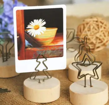 Creative Natural Wooden Place Card Holder / Photo Clip Holder DIY Memo Clips Wedding Table Decoration Favors
Creative Natural Wooden Place Card Holder / Photo Clip Holder DIY Memo Clips Wedding Table Decoration Favors