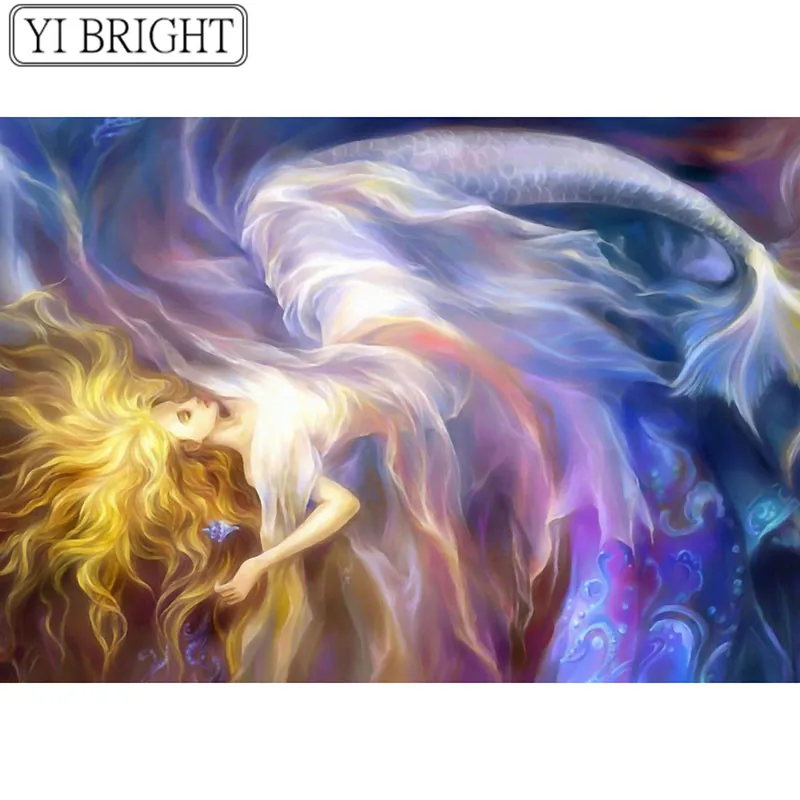 DIY 3D Diamond Mosaic Full Circle Diamond Painting Cross Stitch Mermaid Diamond Embroidery rhinestones craft supplies
DIY 3D Diamond Mosaic Full Circle Diamond Painting Cross Stitch Mermaid Diamond Embroidery rhinestones craft supplies