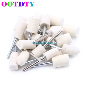 25Pcs 1/8'' 3mm Polishing Buffing Wool Cotton Wheel Rotary Tool Accessory Kit APR5
25Pcs 1/8'' 3mm Polishing Buffing Wool Cotton Wheel Rotary Tool Accessory Kit APR5