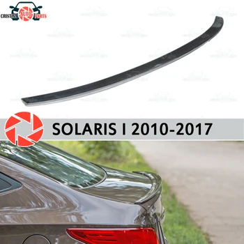 Lip spoiler for Hyundai Solaris 2010-2017 plastic ABS decoration trunk door accessories protection car styling
Lip spoiler for Hyundai Solaris 2010-2017 plastic ABS decoration trunk door accessories protection car styling