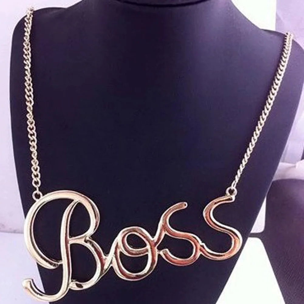 Fashion Gold Color Happy/Boss/Love/Cool/Sexy Letter choker Necklaces Women Summer Jewelry DIY Monogram Necklace 2018 Best Gift
Fashion Gold Color Happy/Boss/Love/Cool/Sexy Letter choker Necklaces Women Summer Jewelry DIY Monogram Necklace 2018 Best Gift