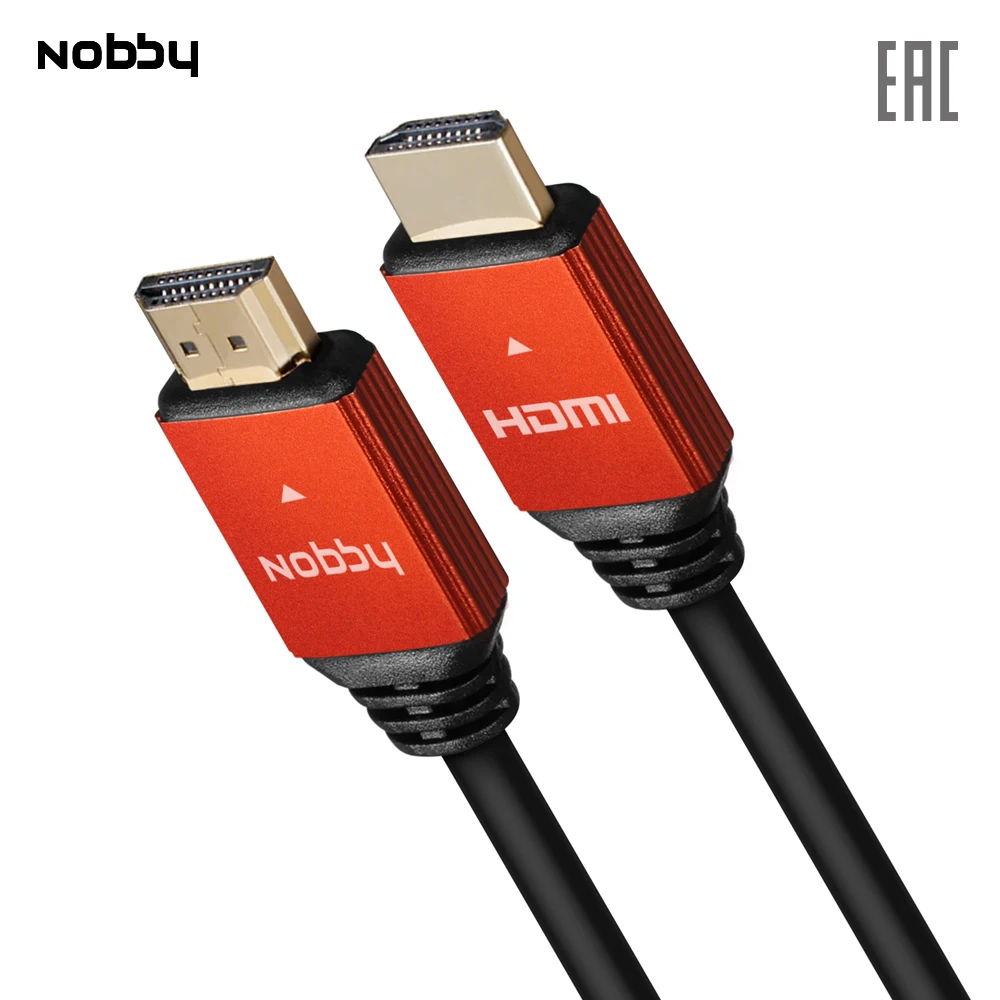 Кабель Nobby NBС-HC-30-01 HDMI-HDMI v2.0 черный | Электроника