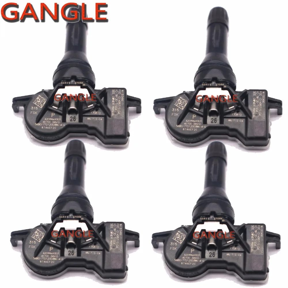 FOR 2016 2017 NISSAN LEAF Tire Pressure Monitor Sensor TPMS SENSOR 315MHZ 40700-3AN1D
FOR 2016 2017 NISSAN LEAF Tire Pressure Monitor Sensor TPMS SENSOR 315MHZ 40700-3AN1D