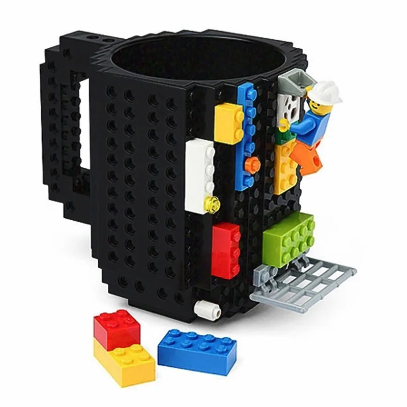 350ml Build-On Brick Lego Mug Building Blocks Coffee tea Cup DIY Block Puzzle Mug Creative personality Milk coffee Cups Gifts
350ml Build-On Brick Lego Mug Building Blocks Coffee tea Cup DIY Block Puzzle Mug Creative personality Milk coffee Cups Gifts