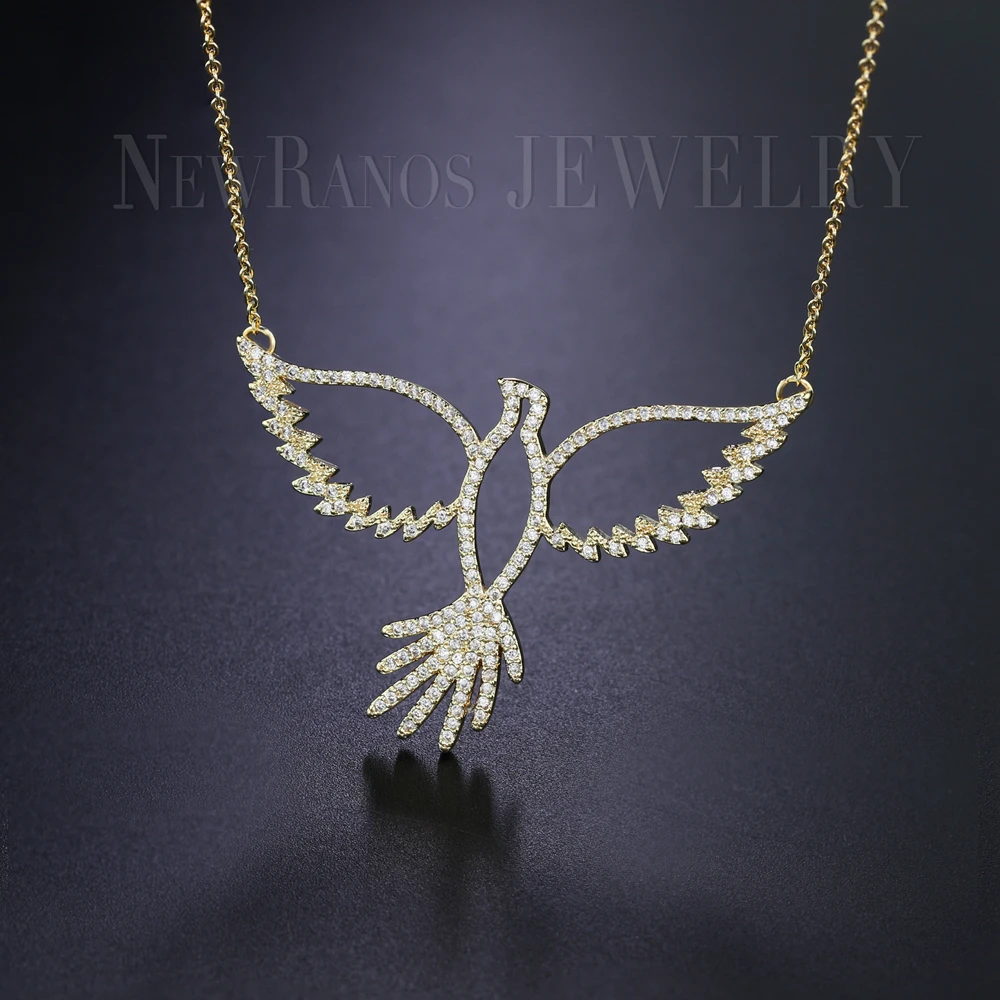 Champagne Gold Flying Eagle Pendant Necklace Pave CZ Zircon Hawk Men Pendant Animal Chain Necklace for Fashion Jewelry NHF001584
Champagne Gold Flying Eagle Pendant Necklace Pave CZ Zircon Hawk Men Pendant Animal Chain Necklace for Fashion Jewelry NHF001584