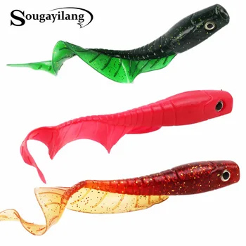 Sougayilang 6pcs Soft Fishing Lures 16cm 10g Magic Lures For Shad Fishing Soft Bait Worm Artificial Carp Fishing Tackle
Sougayilang 6pcs Soft Fishing Lures 16cm 10g Magic Lures For Shad Fishing Soft Bait Worm Artificial Carp Fishing Tackle