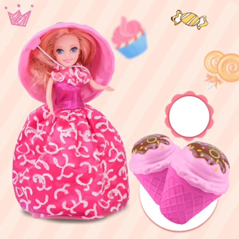 Creative Cupcake Princess Doll Deformable Dolls Girl Cute Toy Birthday Present Mini Cake Doll Toys
Creative Cupcake Princess Doll Deformable Dolls Girl Cute Toy Birthday Present Mini Cake Doll Toys