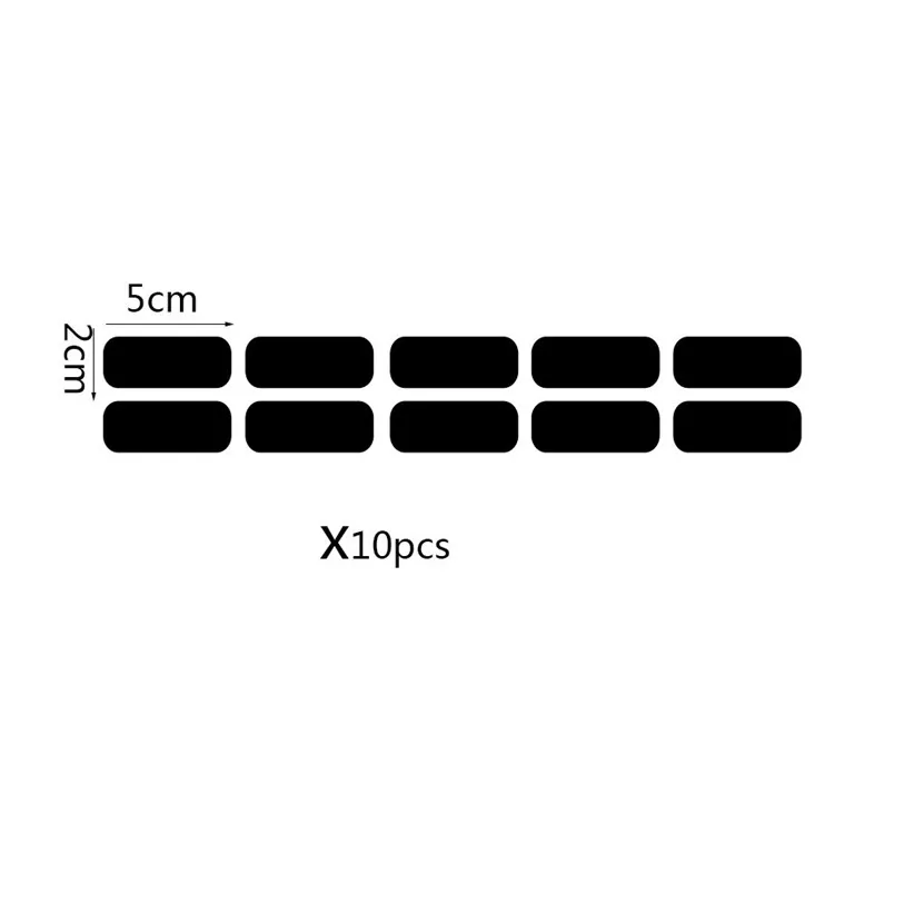 10pc square switch sticker wall decoration luminous switch sticker cover protection wall stickers for kids rooms #F#40AT28 (3)