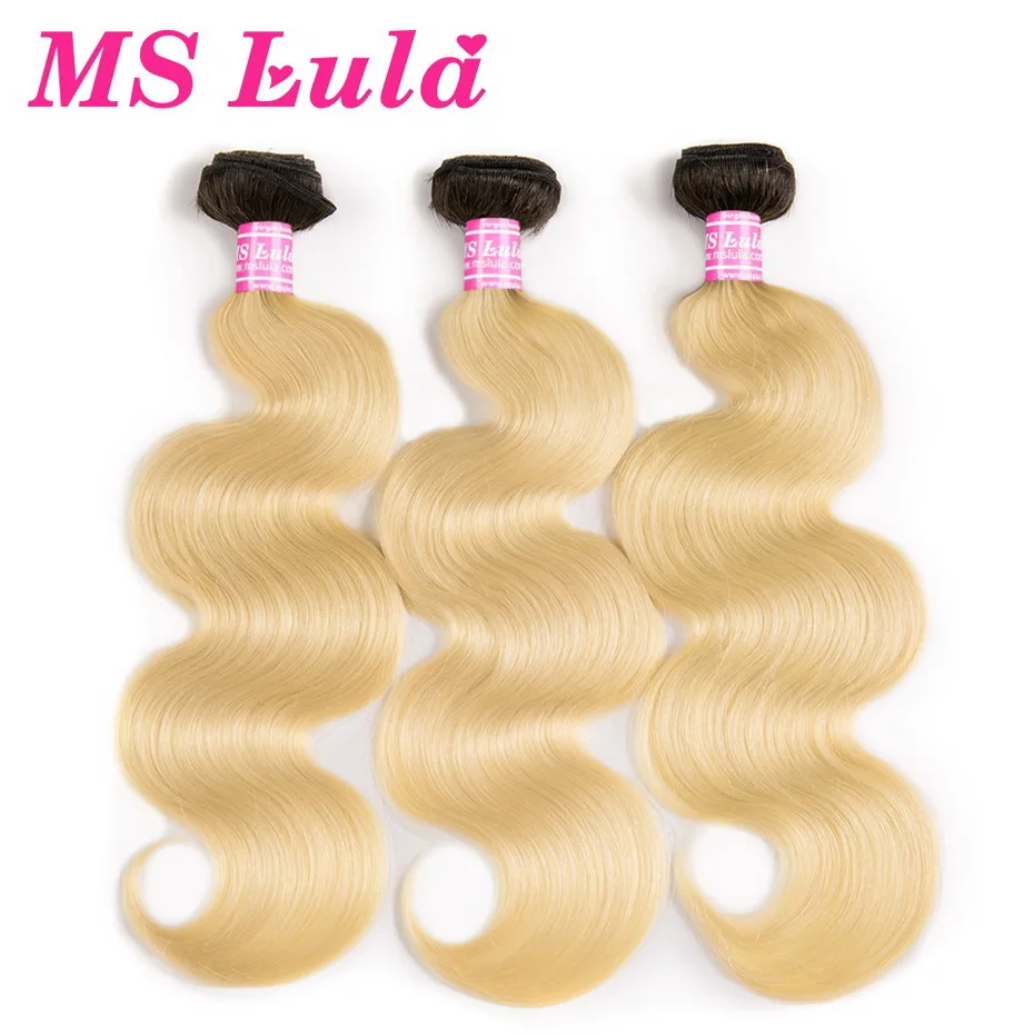 MS Lula Brazilian Body Wave Ombre Blonde Hair Dark Roots 1b/613 3Bundles/Lot 100% Human Remy Hair Weave Bundles Deal Extensions
MS Lula Brazilian Body Wave Ombre Blonde Hair Dark Roots 1b/613 3Bundles/Lot 100% Human Remy Hair Weave Bundles Deal Extensions