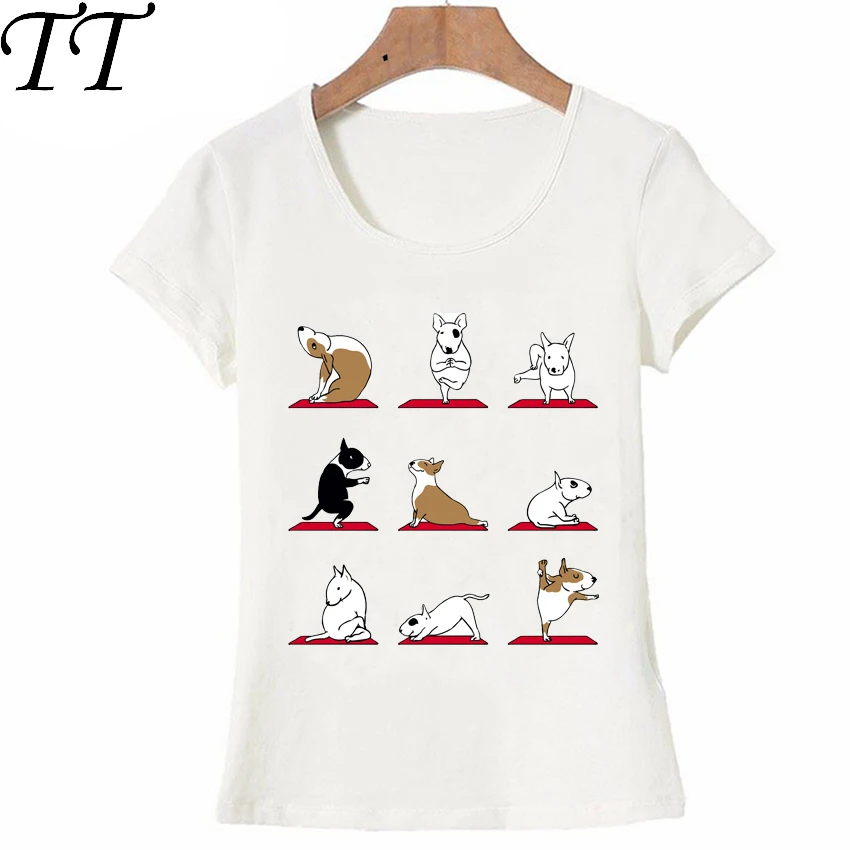 I Love My friend Bull Terrier Dog Yo/ga Design T-Shirt Elegant Women t-shirt Casual ladies Tops Fashion Tee Summer Short Sleeve
I Love My friend Bull Terrier Dog Yo/ga Design T-Shirt Elegant Women t-shirt Casual ladies Tops Fashion Tee Summer Short Sleeve