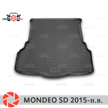 Trunk mat for Ford Mondeo Sedan 2015- trunk mat floor rugs non slip polyurethane dirt protection interior trunk car styling
Trunk mat for Ford Mondeo Sedan 2015- trunk mat floor rugs non slip polyurethane dirt protection interior trunk car styling