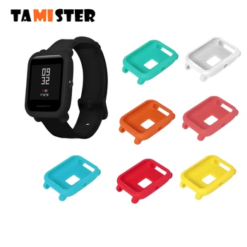 

TAMISTER Protector Shell Multicolor Slim PC Protective Frame Cover for Xiaomi Huami Amazfit Bip Bit Youth Watch PC Case Accessoy