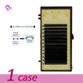 J&S 1tray Mixed Size Flat Ellipse J B C D Curl Eyelash Extension - Matte Finished
J&S 1tray Mixed Size Flat Ellipse J B C D Curl Eyelash Extension - Matte Finished