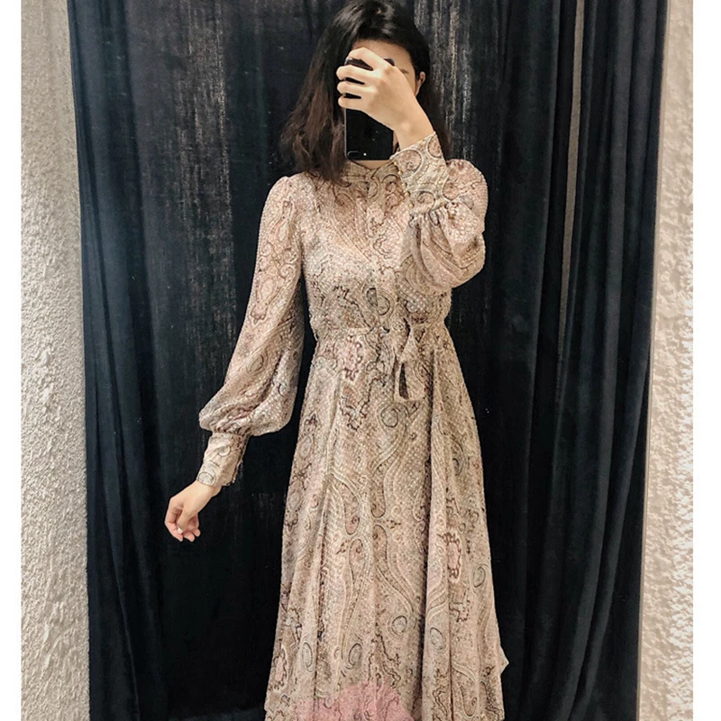 Zim Designer Runway Women Dress Summer Elegant Irregular Floral Printed Dresses Lantern Sleeve Two Pieces Set Female Maxi Dress
Zim Designer Runway Women Dress Summer Elegant Irregular Floral Printed Dresses Lantern Sleeve Two Pieces Set Female Maxi Dress