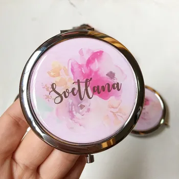 1pcs lot Personalized Compact mirror bachelorrete party custom Wedding Maid of honor gift Bridesmaid gifts
1pcs lot Personalized Compact mirror bachelorrete party custom Wedding Maid of honor gift Bridesmaid gifts