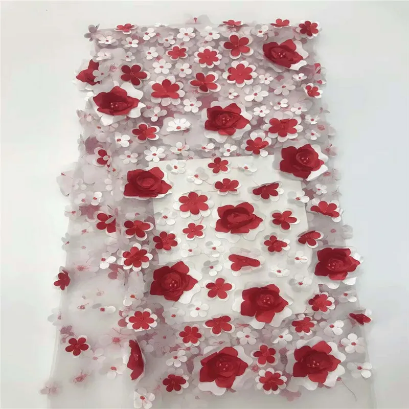 Latest Wine African Wedding Dress Net Lace Beaded French Tulle Laces 3d Flower High Quality French Lace Fabric X780-3
Latest Wine African Wedding Dress Net Lace Beaded French Tulle Laces 3d Flower High Quality French Lace Fabric X780-3