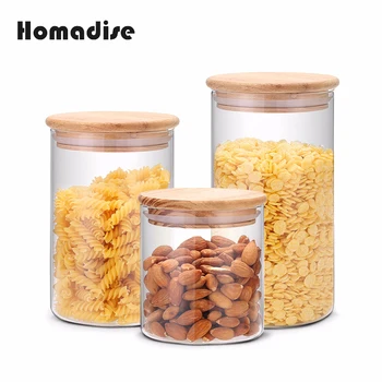 Homadise Glass Jar Tea Pot Flower Food Container Tea Storage Canister Wooden Lid Cover Sealed Tank Kitchen Items
Homadise Glass Jar Tea Pot Flower Food Container Tea Storage Canister Wooden Lid Cover Sealed Tank Kitchen Items