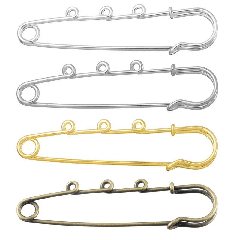 LASPERAL 10PCs 3 Holes Brooches Findings 6.9x1.9cm DIY Hijab Pins And Brooches For Jewelry Making Bronze Gold Silver Color
LASPERAL 10PCs 3 Holes Brooches Findings 6.9x1.9cm DIY Hijab Pins And Brooches For Jewelry Making Bronze Gold Silver Color