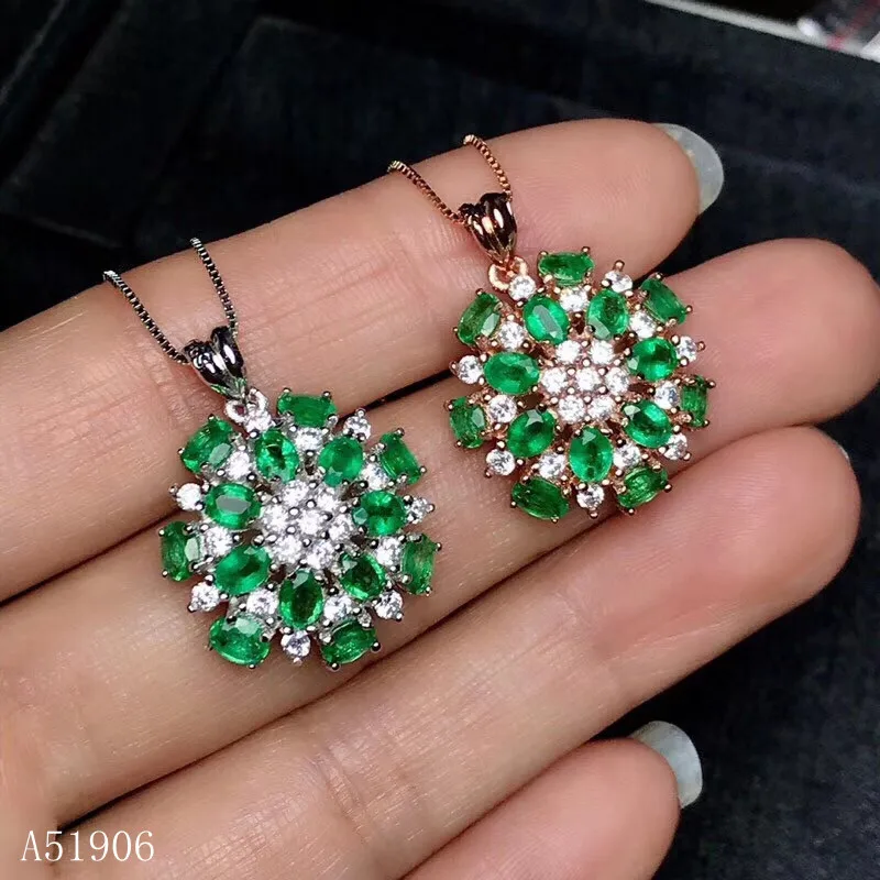 KJJEAXCMY Fine Jewelry 925 sterling silver natural gemstone emerald lady pendant + necklace Party Birthday support detection new
KJJEAXCMY Fine Jewelry 925 sterling silver natural gemstone emerald lady pendant + necklace Party Birthday support detection new