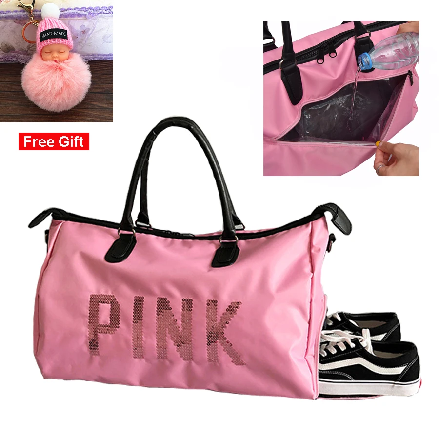 Waterproof Women Gym Bag Pink With Shoes Wet Pack Duffel Bag Fitness For Gym Shark Handbag Travel Female Yoga Mat Shoulder Bgas
Waterproof Women Gym Bag Pink With Shoes Wet Pack Duffel Bag Fitness For Gym Shark Handbag Travel Female Yoga Mat Shoulder Bgas