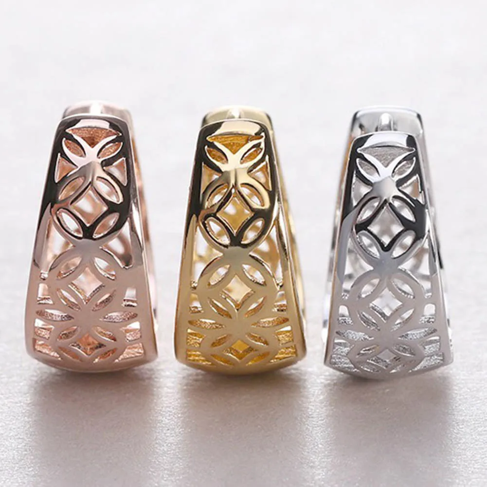 1/Pair Hollowed Design Studs Earrings For Women Flower Pattern Gold-color Silver Color Rose Gold Color Elegant Jewelry
1/Pair Hollowed Design Studs Earrings For Women Flower Pattern Gold-color Silver Color Rose Gold Color Elegant Jewelry