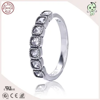European And America Famous Silver Jewelry Summer Collection Square Stone Paving 925 Sterling Silver Finger Ring
European And America Famous Silver Jewelry Summer Collection Square Stone Paving 925 Sterling Silver Finger Ring