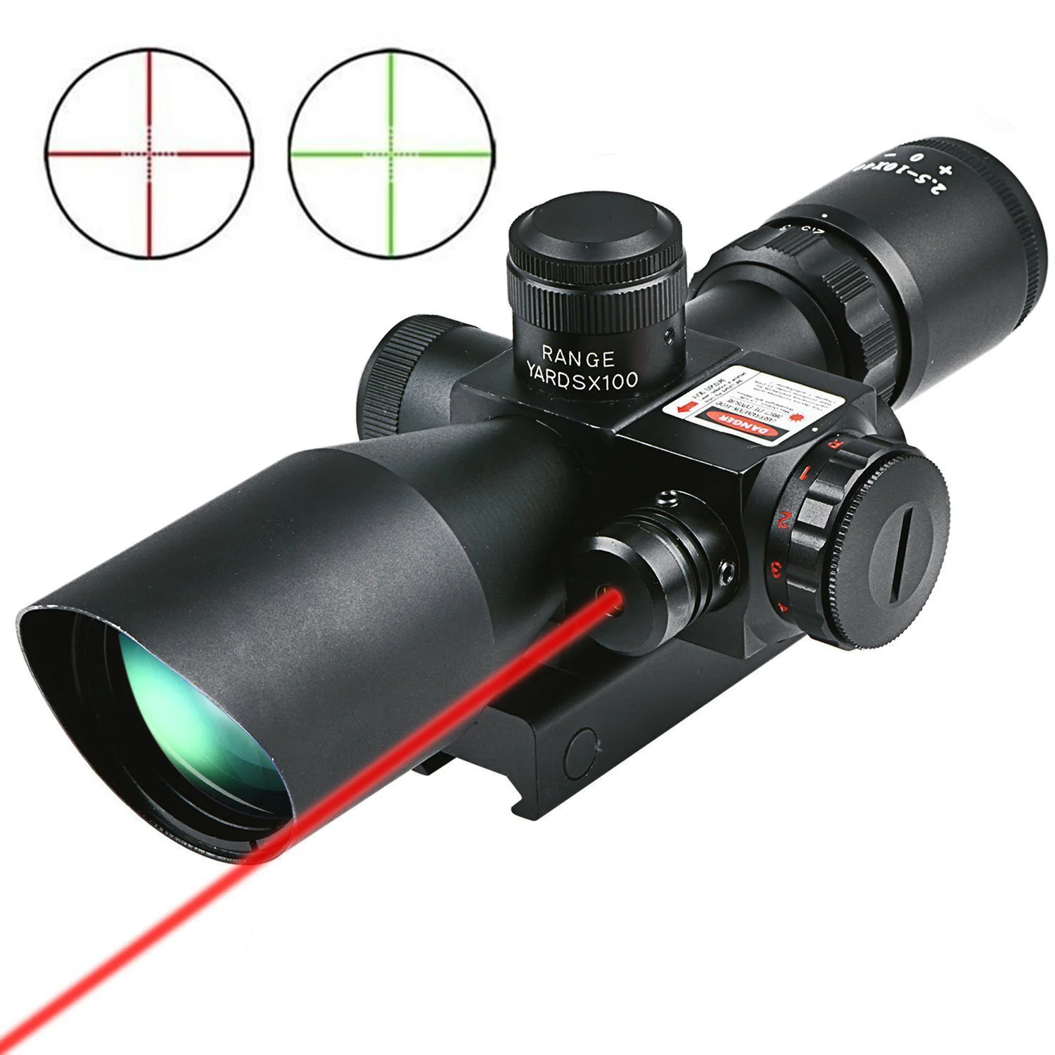 CVLIFE Hunting Rifle Scope 2.5-10x40 e Red Green Illuminated Mil-dot Gun RifleScopes Optics Sight Scope with 20mm & 11mm Mount
CVLIFE Hunting Rifle Scope 2.5-10x40 e Red Green Illuminated Mil-dot Gun RifleScopes Optics Sight Scope with 20mm & 11mm Mount